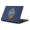 Guam Flag Dark Wood Samsung Chromebook Skin